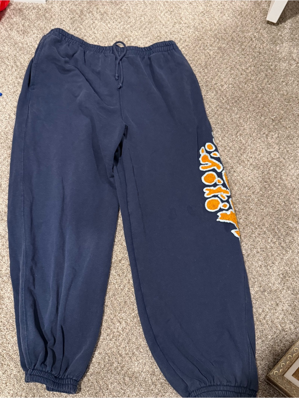 Free People All Star Embroidered Joggers